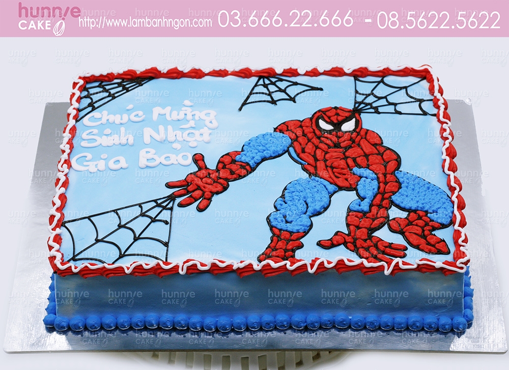 Gợi ý top 5 mẫu bánh kem sinh nhật dành cho các Fan nhí của siêu anh hùng  Spiderman