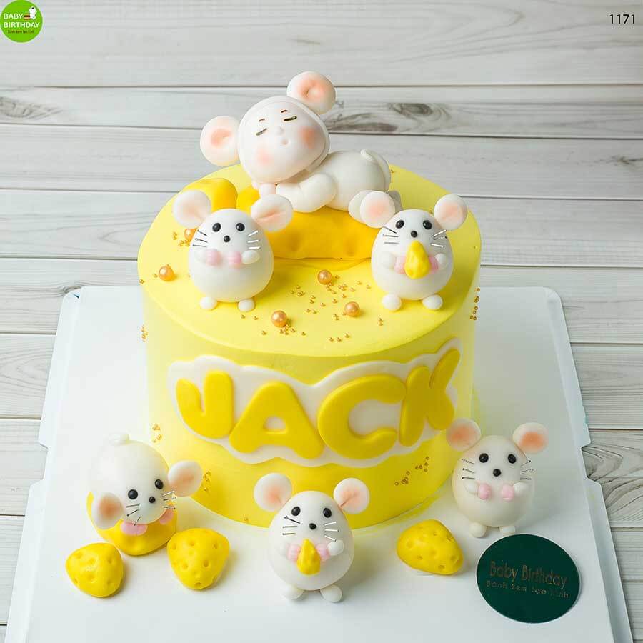 Top 10+ bánh sinh nhật hình con chuột đẹp nhất tặng sinh nhật bé ...